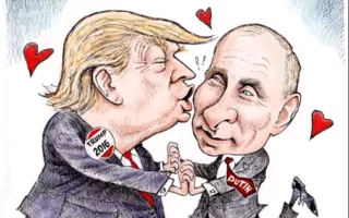 Trump et poutine