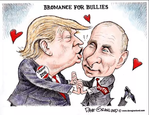 Trump et poutine